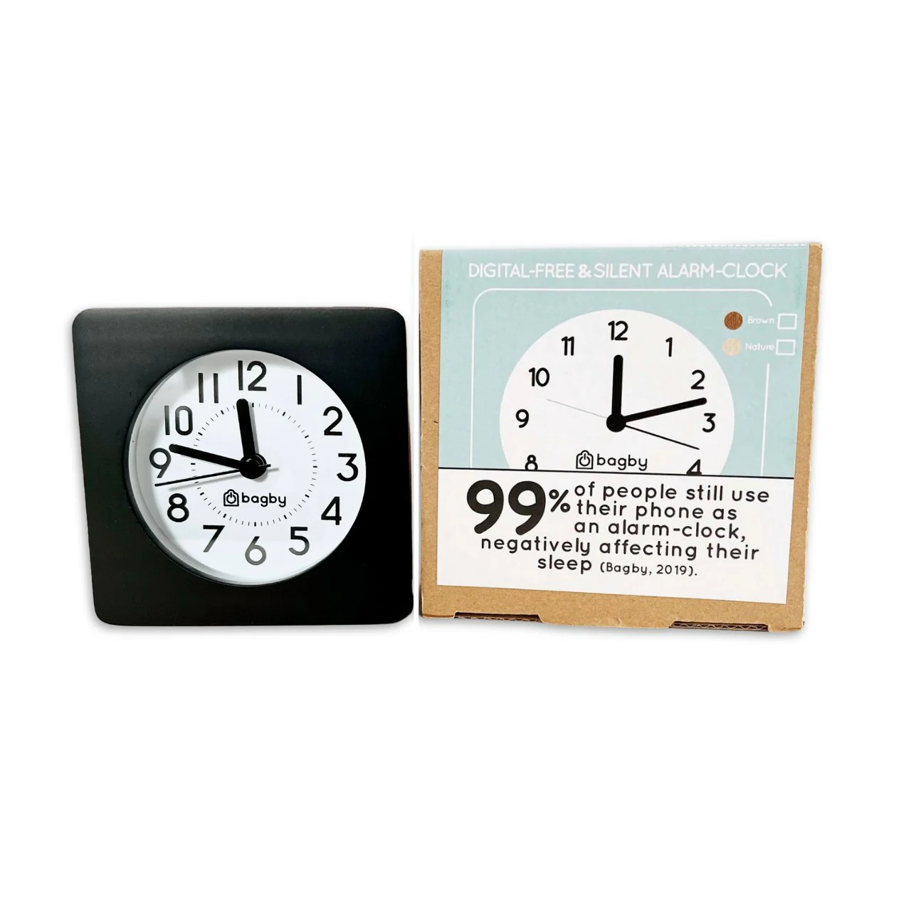 Bagby CLASSIC - Silent Alarm Clock - Image 13