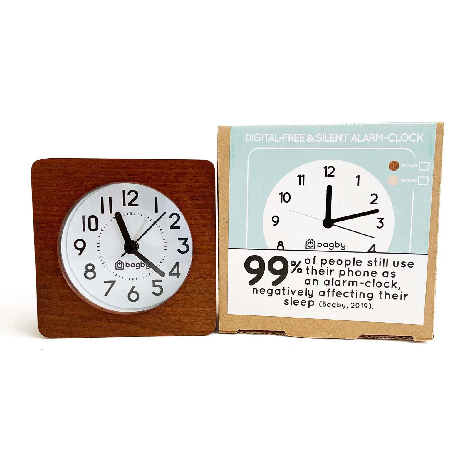 Bagby CLASSIC - Silent Alarm Clock - Image 14