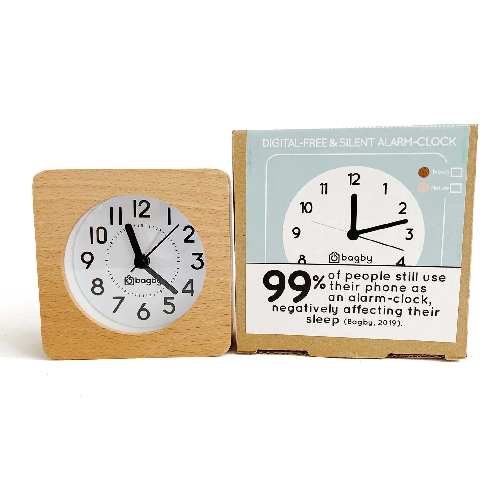 Bagby CLASSIC - Silent Alarm Clock - Image 17