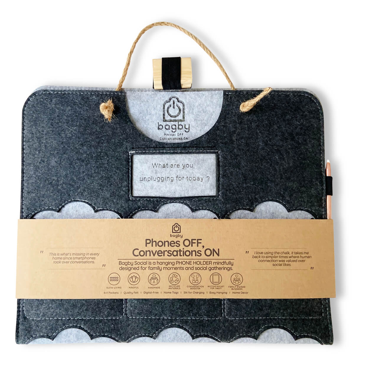 Bagby FAMILY - Phone Organizer 6+1 Pockets - Image 3