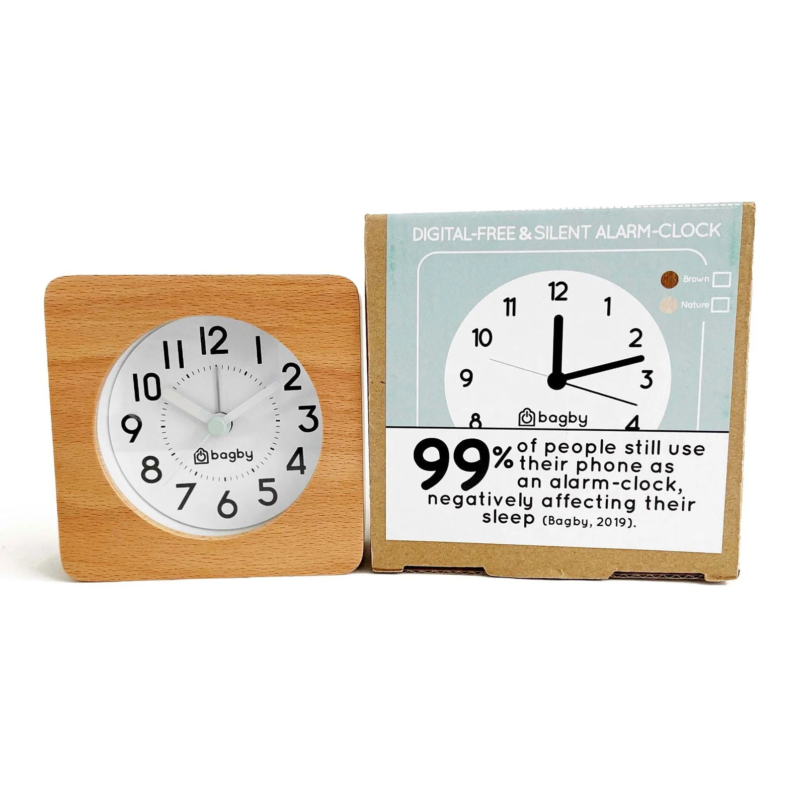 Bagby FARMHOUSE - Silent Alarm Clock - Image 6