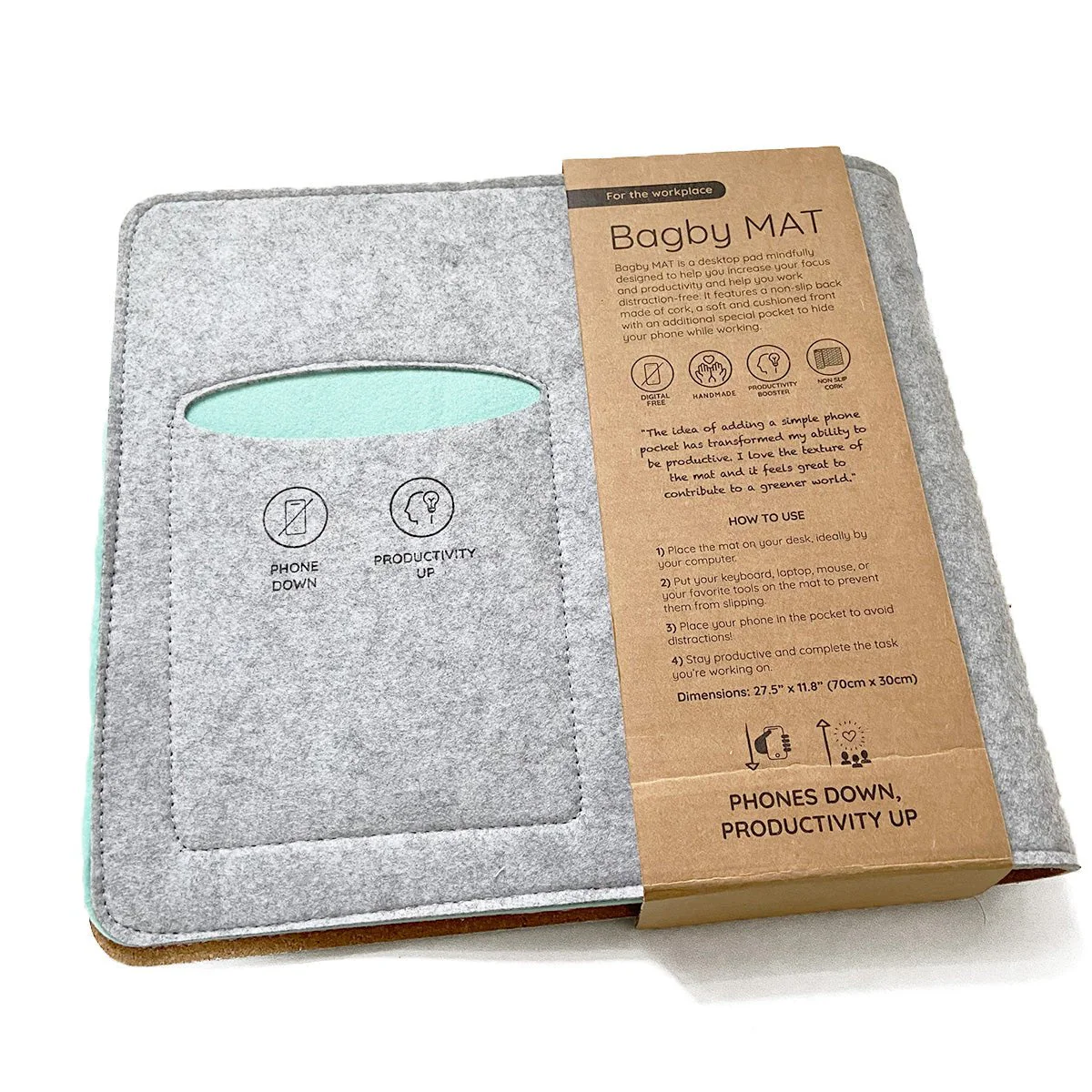 Bagby MAT - No-Phone Desk Pad - Image 8