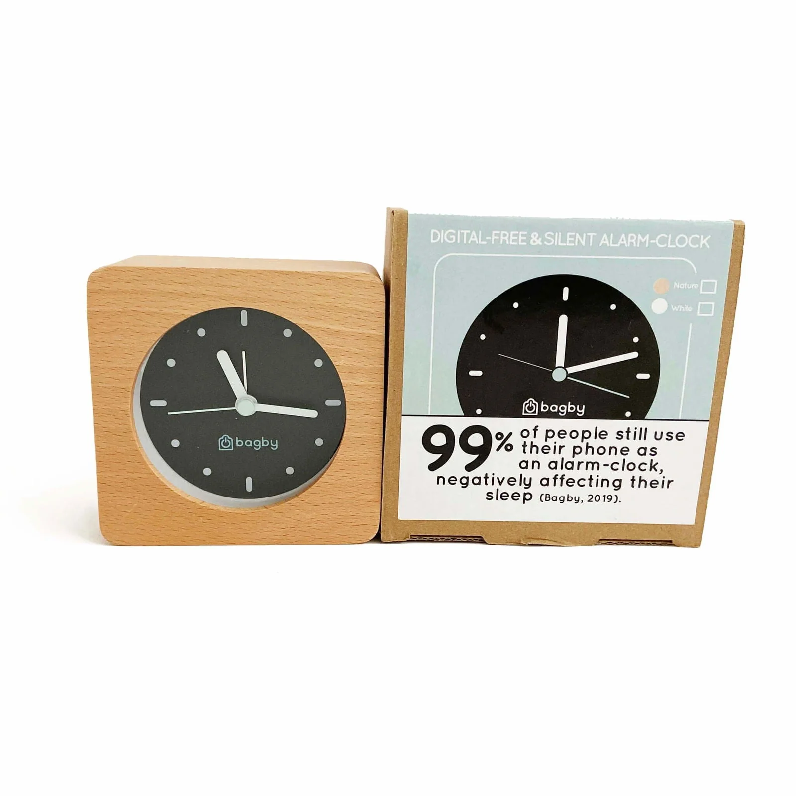 Bagby MINIMALIST - Silent Alarm Clock - Image 12