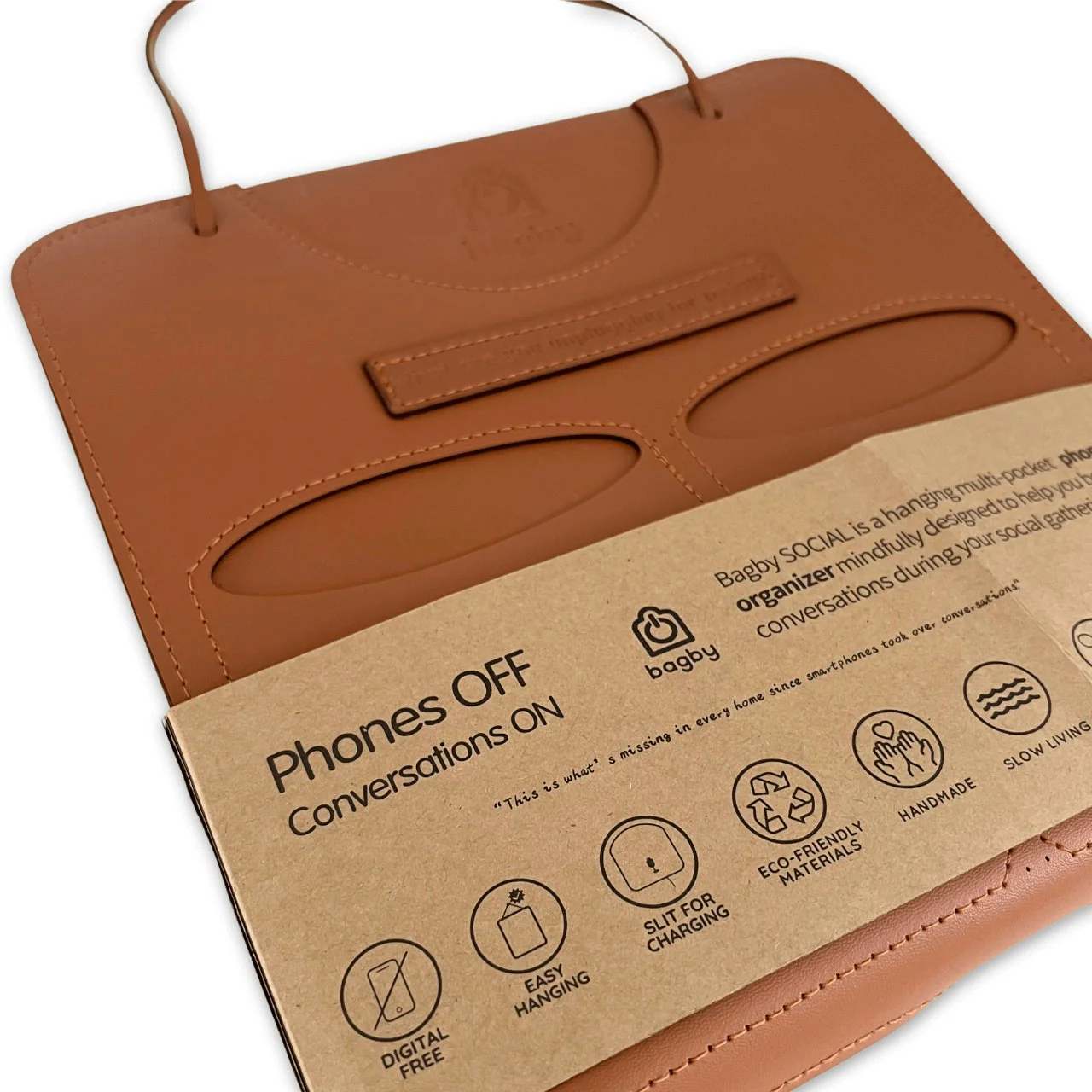 Bagby SOCIAL Vegan Leather - 4 Pocket Phone Holder - Image 6
