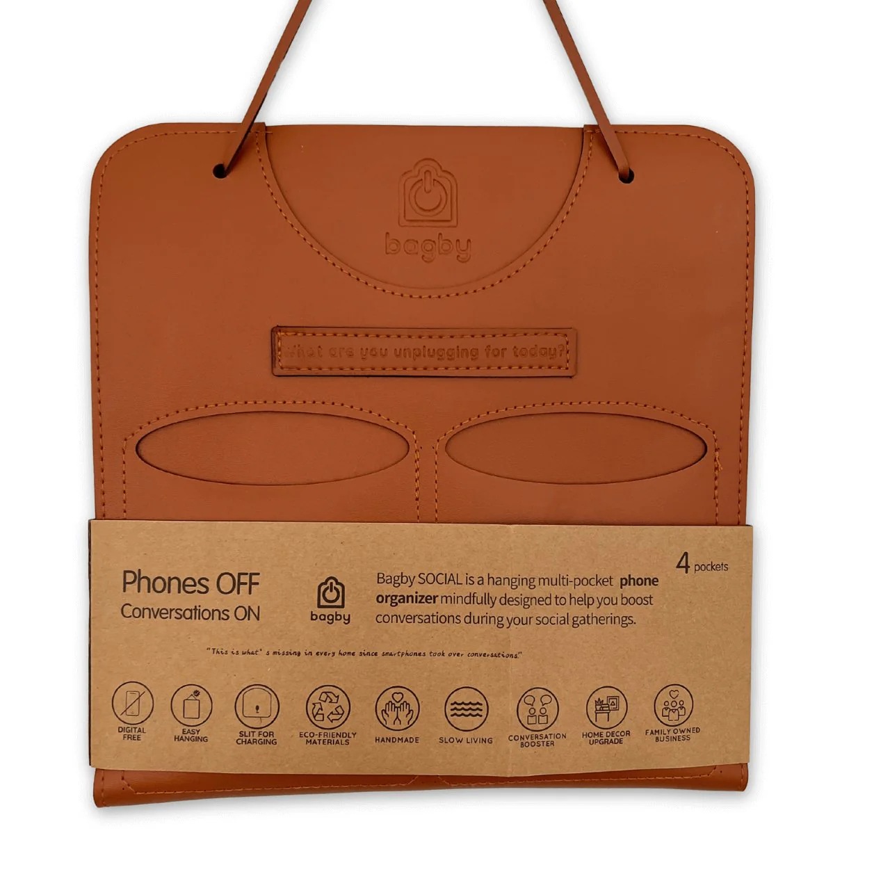 Bagby SOCIAL Vegan Leather - 4 Pocket Phone Holder - Image 7