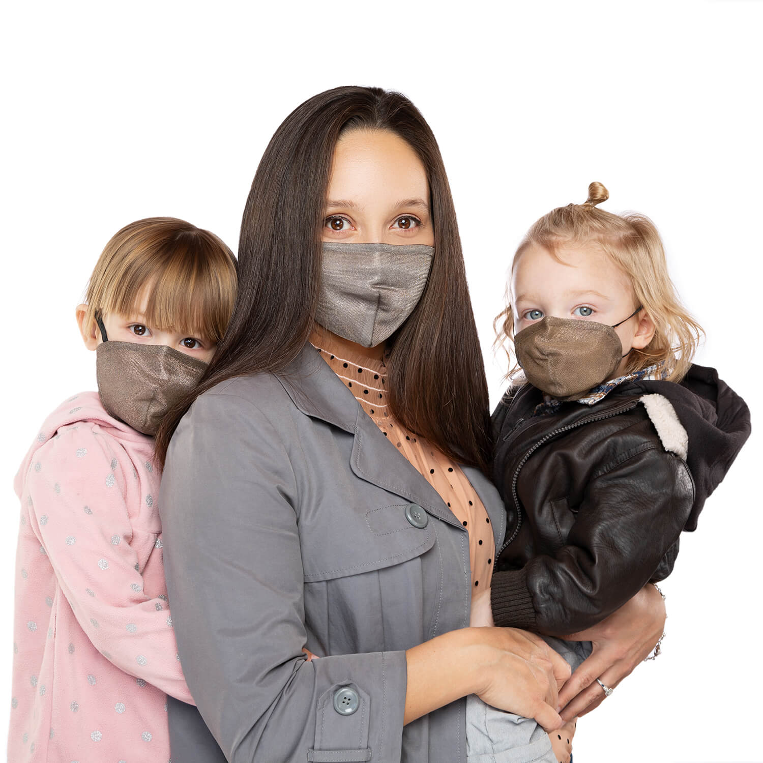Kids Silver Mesh Mask - Small - Image 4