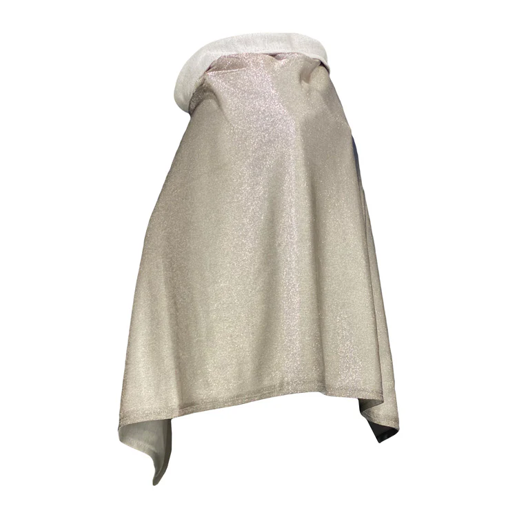 Reversible Mesh and Natural Modal Short Poncho - Image 4