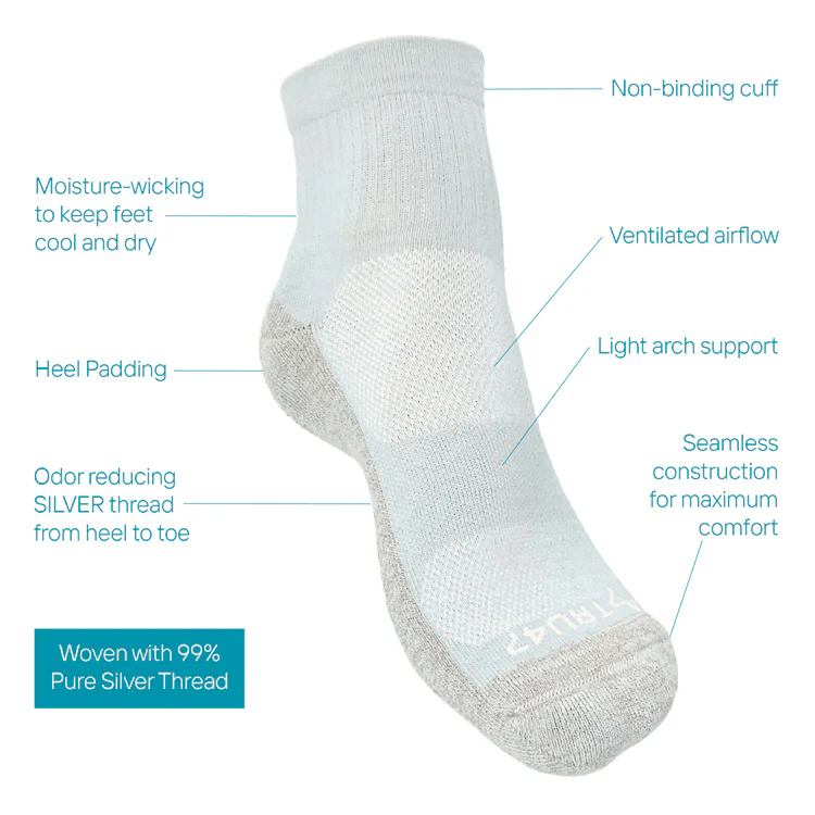 QUARTER Cotton Grounding Socks - Image 5
