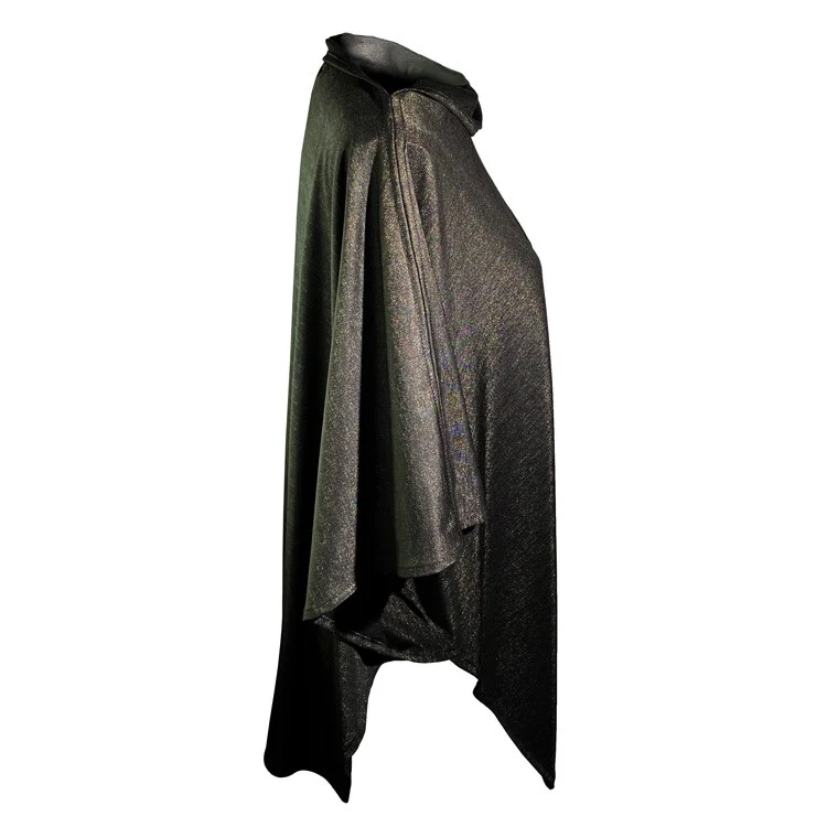 Silver Jersey Modal Poncho - Long - Image 3