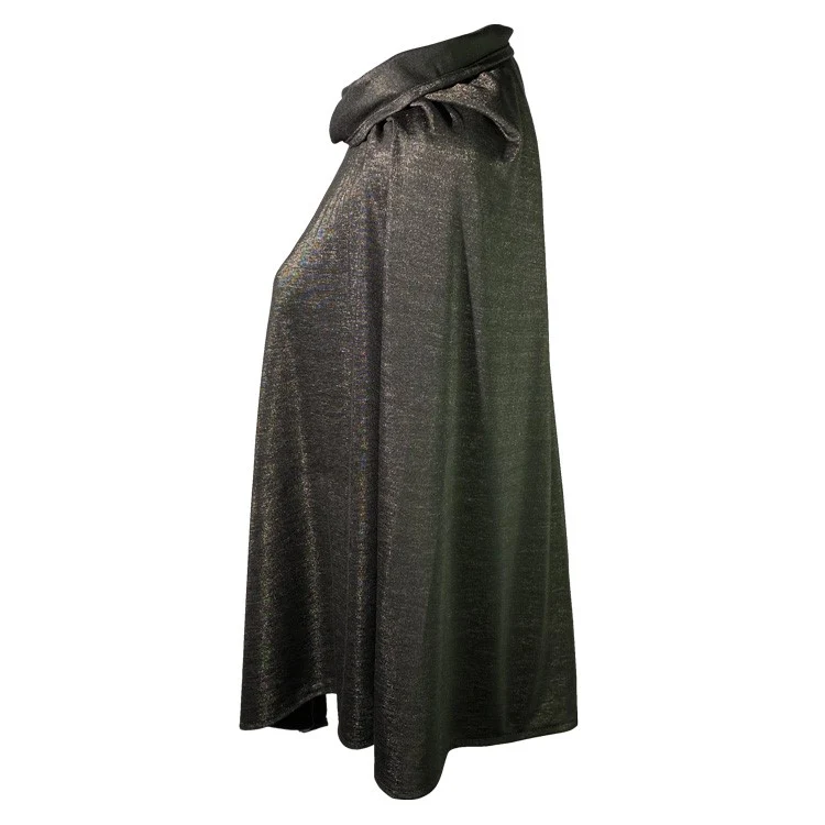 Silver Jersey Modal Poncho - Long - Image 4