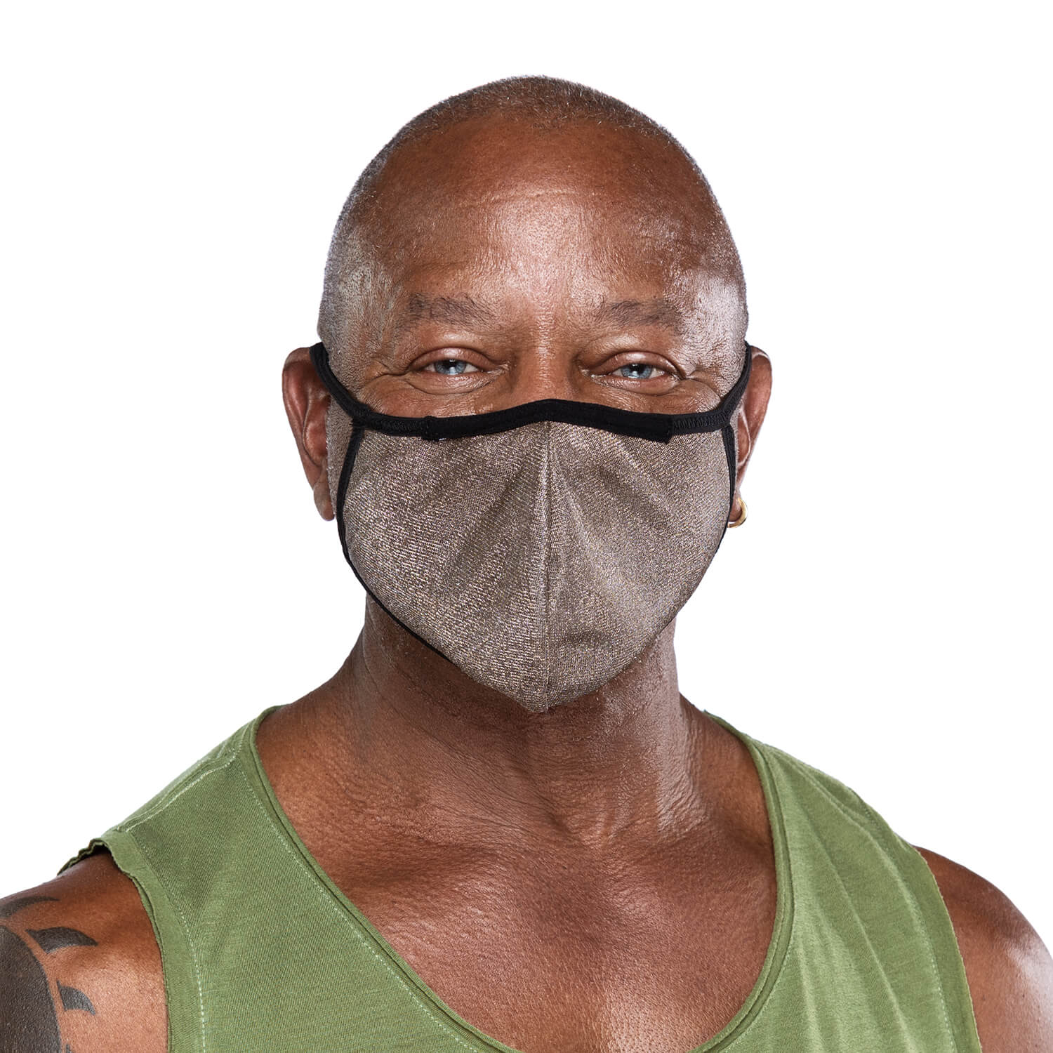 Silver Mesh Mask - Cup - Image 3