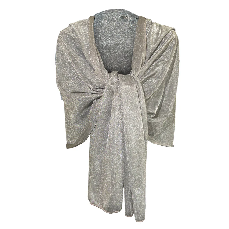 SILVER MESH SHAWL - Image 4