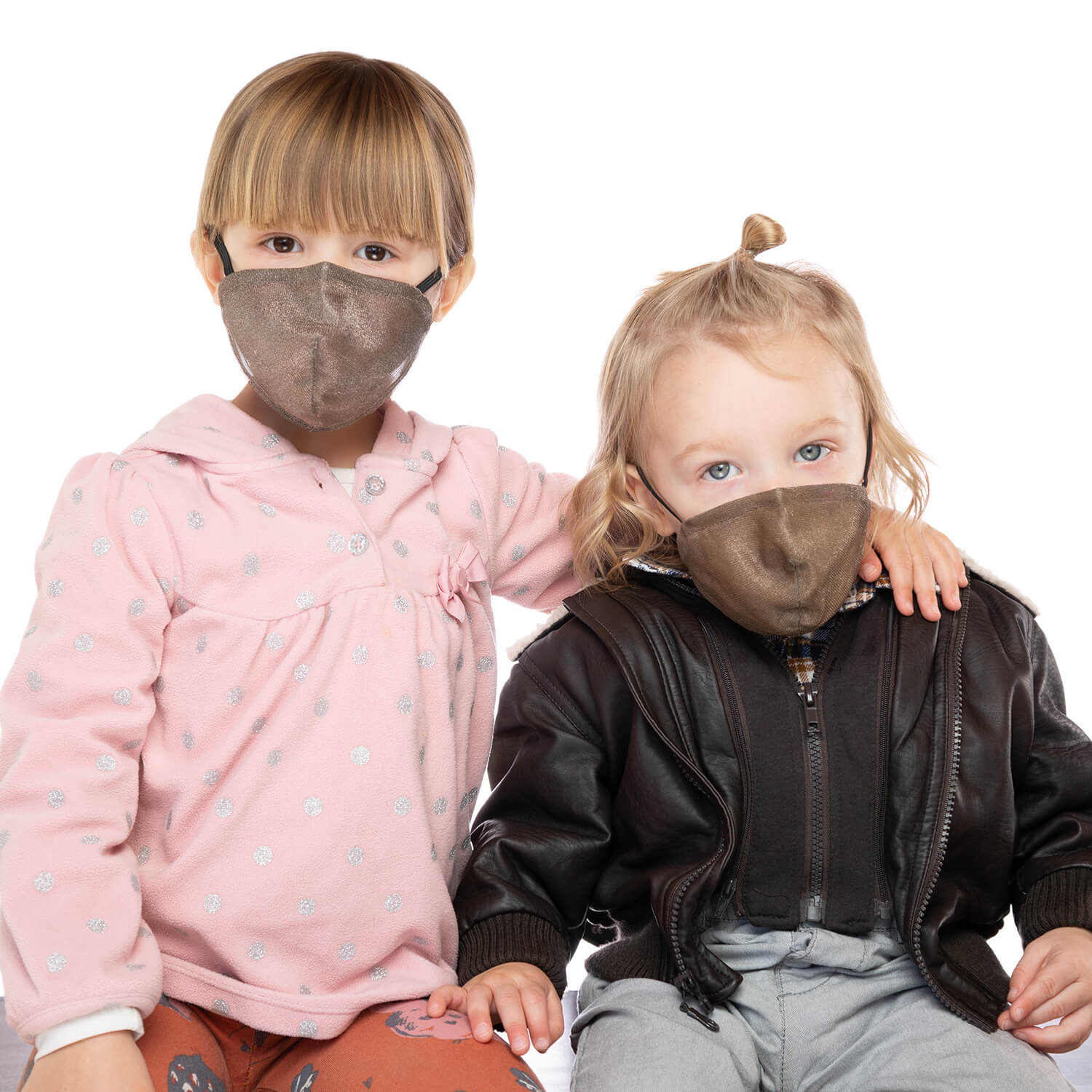 Toddler Silver Mesh Mask - Image 2